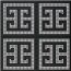 BISAZZA Key White mozaika szklana czarna (BIMSZKW) - zdjęcie 1