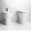 SIMAS LFT SPAZIO WC Stojący z Deską Sedesową wolnoopadającą LFT11+LFT004 - zdjęcie 1