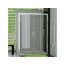 Ronal Sanswiss Top-Line Drzwi rozsuwane czteroczęściowe 120x190 cm, profile białe szkło przezroczyste TOPS412000407 - zdjęcie 1