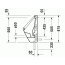 Duravit Duraplus Pisuar 34,5x31,5 cm model bez muchy, z powłoką WonderGliss (08303600001) - zdjęcie 2
