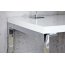 Home Design Ariel White Biurko 120x60 cm, białe/chrom Z20999 - zdjęcie 4