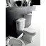 Kerasan Retro Miska WC stojąca 72x38,5 cm, czarna 101304 - zdjęcie 4