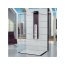Ronal Fun Ścianka prysznicowa wolnostojąca - 90 x 200cm Chrom Szkło przezroczyste (FUS209005007) - zdjęcie 1