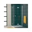 Ronal Sanswiss Swing-Line F Kabina prysznicowa narożna z drzwiami dwuczęściowymi składanymi 80x195 cm drzwi prawe, profile srebrny mat szkło przezroczyste SLF2D08000107 - zdjęcie 1