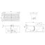 Villeroy & Boch Loop & Friends Oval Duo Wanna prostokątna o owalnej formie wewnętrznej 180x80 cm, biała Weiss Alpin UBA180LFO2V01 - zdjęcie 3