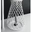 Hidra Wire Metalowa struktura pod umywalkę, biała W3 - zdjęcie 1