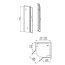 Aquaform Glass 5 Kabina półokrągła 80cm, profile chrom 100-06360 - zdjęcie 2