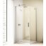 Huppe Design Elegance Kabina prysznicowa - Drzwi skrzydłowe - 100/190 srebrny matowy Szkło przezroczyste 8E0603.087.321 - zdjęcie 3