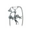 IB RUBINETTERIE HERMES Bateria wannowa chrom HR250RCC - zdjęcie 1
