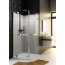 Aquaform HD Collection Kabina prysznicowa półokrągła 90cm, profile chrom 100-09370 - zdjęcie 1