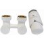 Schlosser Exclusive zestaw armatury 3/4xM22x1,5 kątowy biały + Nypel 2szt. 1/2 x 3/4 601000020 - zdjęcie 1