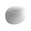 Laufen Alessi One Miska WC stojąca przyścienna 39x58,5cm odpływ podwójny (poziomy lub pionowy), biała H8219714000001 - zdjęcie 1