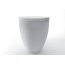 Cielo Le Giare Muszla klozetowa miska WC stojąca 37x55 cm, biała LGVA - zdjęcie 2