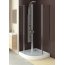Aquaform Glass 5 Kabina półokrągła 80cm, profile chrom 100-06360 - zdjęcie 1