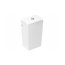 Hatria Sculture Zbiornik WC kompaktowy, podłączenie tylne, biały Y0MM01 - zdjęcie 2