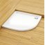 Aquaform Vico Brodzik półokrągły 90x90cm, biały 200-08002 - zdjęcie 1