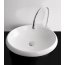 Valdama Corday Ovale Umywalka nablatowa 56x43 cm, biała COL0300 - zdjęcie 1