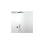 Tres Cuadro Exclusive Zestaw prysznicowy podtynkową i deszczownicą biały-chrom 4.06.980 - zdjęcie 1