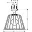 Axor LampShower Nendo Deszczownica 27,5 cm z przyłączem sufitowym chrom 26032000 - zdjęcie 2