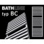 Vasco 500 BATH - BC 500 x 1345 kolor: biały - zdjęcie 1