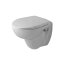Duravit Duraplus Toaleta WC podwieszana 46x36 cm Compact krótka z powłoką WonderGliss, biała 02280900001 - zdjęcie 1