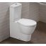Hatria Nido Miska WC stojąca 35,6x65,5cm, biały Y0TQ01 - zdjęcie 1