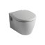 Ideal Standard Connect Miska WC wisząca z półką i z deską zwykłą z duroplastu, biała E804501+E712801 - zdjęcie 1