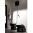 Kerasan Retro Miska WC stojąca odpływ pionowy 70,5x38,5 cm, czarna 101004 - zdjęcie 1