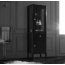 Kerasan Retro Szafka stojąca z witryną 165x46,5 cm, orzech 731540 - zdjęcie 3