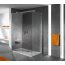 Sanplast Space Line KN/SPACE Kabina prysznicowa narożna - 90/140/215 srebrny matowy Szkło przezroczyste 600-100-0120-39-401 - zdjęcie 2