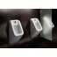 Hatria Fusion Q Pisuar ścienny ze spłuczką na fotokomórkę, biały YXC1 - zdjęcie 4