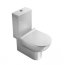 Catalano Sfera Zestaw Miska WC kompaktowa + Zbiornik + Deska wolnoopadająca Slim, biała 1MPSFN00+1CMSZ00+5SCSTP000 - zdjęcie 1