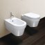Catalano Zero Miska WC wisząca + deska, 55x35 cm biała VS55+SCSTF - zdjęcie 1
