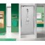 Sanplast TX DJ/TX5 Drzwi przysznicowe - 90/190 srebrny błyszczący Sitodruk W15 600-270-1050-38-230 - zdjęcie 2