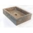 Hansa Stone RITA GREY umywalka nablatowa 50 x 35 x 12 (HS028) - zdjęcie 1