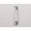 Ronal Swing-Line Kabina prysznicowa narożna, część 1/2,mocowanie prawe 70x195 cm, profile białe, szkło cieniowane niebieskie SLE1D07000454 - zdjęcie 3