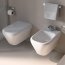 Keramag MyDay Miska WC podwieszana lejowa 54x36 cm z powłoką KeraTect, z deską zwykłą, biała 201400600+575400 - zdjęcie 2