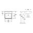 Villeroy & Boch Pure Basic Umywalka wisząca 50x50 cm biała Weiss Alpin Ceramicplus 711250R1 - zdjęcie 2