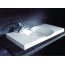 Hansa Murano Bateria umywalkowa jednootworowa szkło przejrzyste chrom 5609210178 - zdjęcie 4