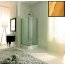 Kerasan Retro Drzwi prysznicowe 180x92 cm, złote 9140T1 - zdjęcie 1