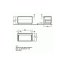 Keramag iCon Szafka wisząca boczna, pozioma 89x47,2x47,7cm, biała 840090 - zdjęcie 2