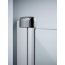 Huppe Design Elegance Ścianka boczna do drzwi wahadłowych - 100/190 srebrny matowy Szkło Intima 8E1505.087.373 - zdjęcie 1