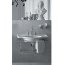 Globo Paestum Stelaż pod umywalkę 104x57x50 cm z półką chrom PASC22 - zdjęcie 2