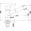 Blanco Elipso-S II Silgranit-Look Bateria kuchenna stojąca, czarna antracyt 514866 - zdjęcie 3