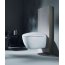 Keramag Citterio Toaleta WC podwieszana 56x36 cm lejowa, biała 203550 - zdjęcie 2