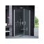 Ronal Sanswiss Mobility Kabina prysznicowa narożna z drzwiami trzyczęściowymi 90x195 cm drzwi prawe, profile połysk szkło przezroczyste SLM51D0905007 - zdjęcie 1