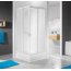 Sanplast Aspira KN/ASP Kabina prysznicowa narożna - 80/80/185 biały Szkło przezroczyste 600-030-0020-01-401 - zdjęcie 1