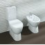 SIMAS LFT SPAZIO WC Stojący ze Spłuczką oraz Deską Sedesową wolnoopadającą LFT07+LFT09+LFT004 - zdjęcie 1