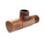 Schlosser DN15 zawór podłączeniowy antyczna miedź 1/2" GZ x 1/2" GZ 606000024 - zdjęcie 1