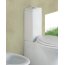 Hatria Sculture Zbiornik WC kompaktowy, podłączenie dolne, biały Y0FS01 - zdjęcie 1